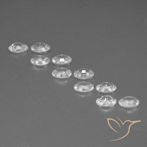 Shop natural 7.01ct Blanc Zircon gems, ovale, from Cambodge at GemSelect. In stock, global shipping!