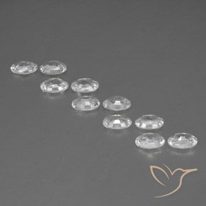 Shop natural 6.71ct Blanc Zircon gems, ovale, from Cambodge at GemSelect. In stock, global shipping!