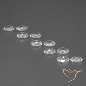 Shop natural 7.08ct Blanc Zircon gems, ovale, from Cambodge at GemSelect. In stock, global shipping!