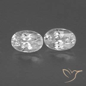 Shop natural 1.67ct Blanc Zircon gems, ovale, from Cambodge at GemSelect. In stock, global shipping!