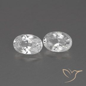 Shop natural 1.62ct Blanc Zircon gems, ovale, from Cambodge at GemSelect. In stock, global shipping!