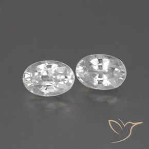 Shop natural 1.75ct Blanc Zircon gems, ovale, from Cambodge at GemSelect. In stock, global shipping!