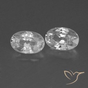 Shop natural 1.69ct Blanc Zircon gems, ovale, from Cambodge at GemSelect. In stock, global shipping!