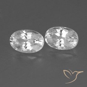 Shop natural 1.68ct Blanc Zircon gems, ovale, from Cambodge at GemSelect. In stock, global shipping!