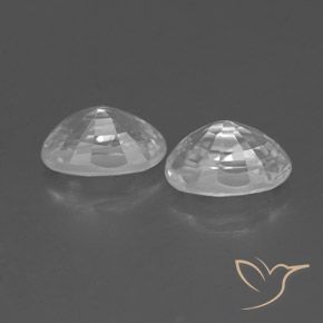 Shop natural 1.66ct Blanc Zircon gems, ovale, from Cambodge at GemSelect. In stock, global shipping!