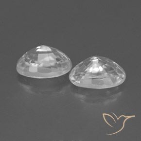 Shop natural 1.74ct Blanc Zircon gems, ovale, from Cambodge at GemSelect. In stock, global shipping!