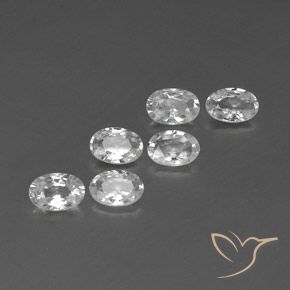 Shop natural 3.95ct Blanc Zircon gems, ovale, from Cambodge at GemSelect. In stock, global shipping!