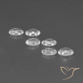 Shop natural 3.95ct Blanc Zircon gems, ovale, from Cambodge at GemSelect. In stock, global shipping!