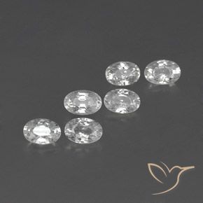 Shop natural 4.49ct Blanc Zircon gems, ovale, from Cambodge at GemSelect. In stock, global shipping!