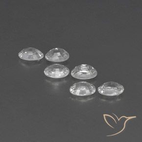 Shop natural 4.49ct Blanc Zircon gems, ovale, from Cambodge at GemSelect. In stock, global shipping!