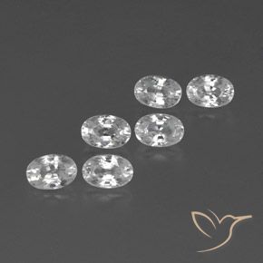 Shop natural 4.87ct Blanc Zircon gems, ovale, from Cambodge at GemSelect. In stock, global shipping!