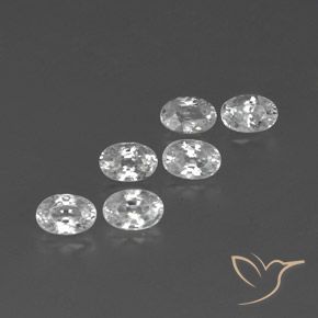 Shop natural 4.86ct Blanc Zircon gems, ovale, from Cambodge at GemSelect. In stock, global shipping!