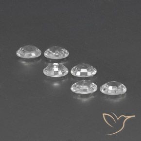 Shop natural 4.57ct Blanc Zircon gems, ovale, from Cambodge at GemSelect. In stock, global shipping!