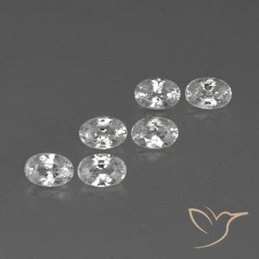 Shop natural 4.70ct Blanc Zircon gems, ovale, from Cambodge at GemSelect. In stock, global shipping!