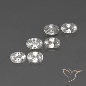 Shop natural 4.79ct Blanc Zircon gems, ovale, from Cambodge at GemSelect. In stock, global shipping!