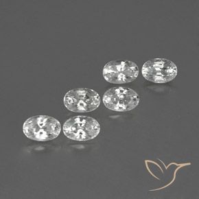 Shop natural 4.82ct Blanc Zircon gems, ovale, from Cambodge at GemSelect. In stock, global shipping!