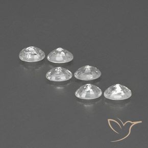 Shop natural 4.82ct Blanc Zircon gems, ovale, from Cambodge at GemSelect. In stock, global shipping!