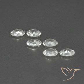 Shop natural 4.02ct Blanc Zircon gems, ovale, from Cambodge at GemSelect. In stock, global shipping!