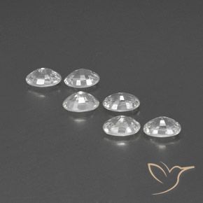 Shop natural 4.39ct Blanc Zircon gems, ovale, from Cambodge at GemSelect. In stock, global shipping!