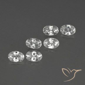 Shop natural 4.63ct Blanc Zircon gems, ovale, from Cambodge at GemSelect. In stock, global shipping!