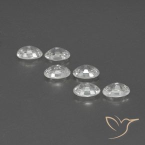 Shop natural 4.61ct Blanc Zircon gems, ovale, from Cambodge at GemSelect. In stock, global shipping!