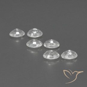 Shop natural 4.82ct Blanc Zircon gems, ovale, from Cambodge at GemSelect. In stock, global shipping!