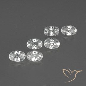 Shop natural 4.98ct Blanc Zircon gems, ovale, from Cambodge at GemSelect. In stock, global shipping!