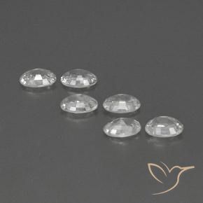 Shop natural 4.26ct Blanc Zircon gems, ovale, from Cambodge at GemSelect. In stock, global shipping!