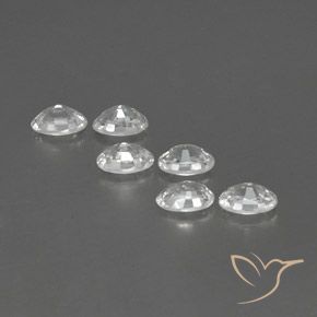 Shop natural 4.36ct Blanc Zircon gems, ovale, from Cambodge at GemSelect. In stock, global shipping!
