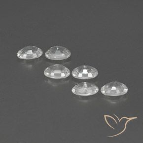 Shop natural 4.60ct Blanc Zircon gems, ovale, from Cambodge at GemSelect. In stock, global shipping!