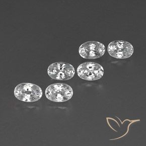 Shop natural 5.19ct Blanc Zircon gems, ovale, from Cambodge at GemSelect. In stock, global shipping!