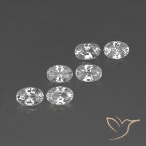 Shop natural 4.40ct Blanc Zircon gems, ovale, from Cambodge at GemSelect. In stock, global shipping!