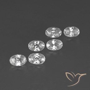 Shop natural 4.93ct Blanc Zircon gems, ovale, from Cambodge at GemSelect. In stock, global shipping!