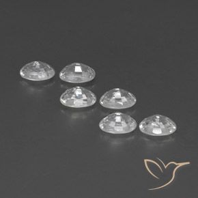 Shop natural 4.93ct Blanc Zircon gems, ovale, from Cambodge at GemSelect. In stock, global shipping!