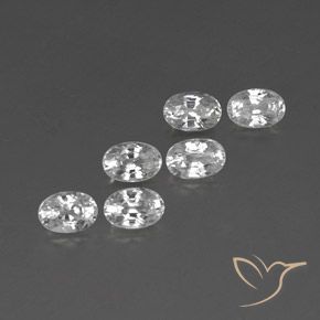 Shop natural 4.76ct Blanc Zircon gems, ovale, from Cambodge at GemSelect. In stock, global shipping!