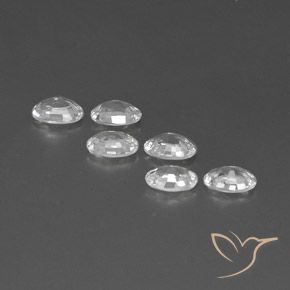 Shop natural 3.98ct Blanc Zircon gems, ovale, from Cambodge at GemSelect. In stock, global shipping!