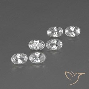 Shop natural 4.92ct Blanc Zircon gems, ovale, from Cambodge at GemSelect. In stock, global shipping!