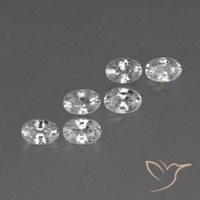 Shop natural 4.72ct Blanc Zircon gems, ovale, from Cambodge at GemSelect. In stock, global shipping!