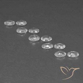 Shop natural 6.62ct Blanc Zircon gems, ovale, from Cambodge at GemSelect. In stock, global shipping!