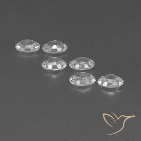 Shop natural 4.16ct Blanc Zircon gems, ovale, from Cambodge at GemSelect. In stock, global shipping!