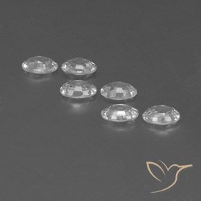 Shop natural 4.02ct Blanc Zircon gems, ovale, from Cambodge at GemSelect. In stock, global shipping!