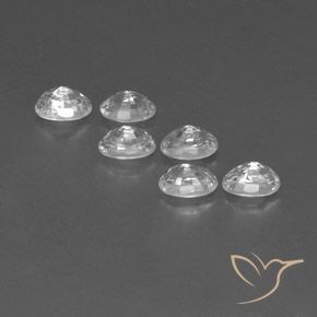 Shop natural 5.20ct Blanc Zircon gems, ovale, from Cambodge at GemSelect. In stock, global shipping!