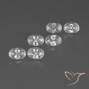 Shop natural 5.11ct Blanc Zircon gems, ovale, from Cambodge at GemSelect. In stock, global shipping!