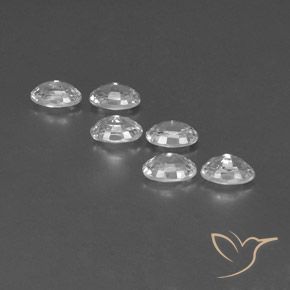 Shop natural 4.66ct Blanc Zircon gems, ovale, from Cambodge at GemSelect. In stock, global shipping!