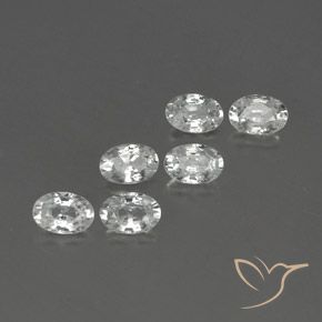 Shop natural 4.21ct Blanc Zircon gems, ovale, from Cambodge at GemSelect. In stock, global shipping!
