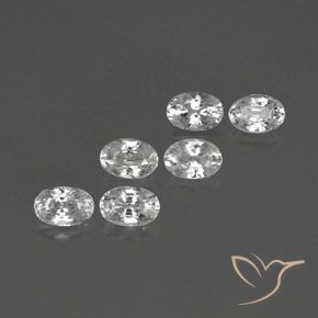 Shop natural 4.67ct Blanc Zircon gems, ovale, from Cambodge at GemSelect. In stock, global shipping!