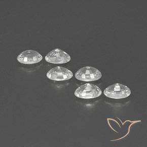 Shop natural 4.67ct Blanc Zircon gems, ovale, from Cambodge at GemSelect. In stock, global shipping!