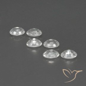 Shop natural 4.92ct Blanc Zircon gems, ovale, from Cambodge at GemSelect. In stock, global shipping!