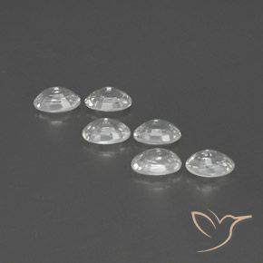 Shop natural 4.57ct Blanc Zircon gems, ovale, from Cambodge at GemSelect. In stock, global shipping!