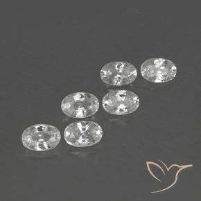 Shop natural 4.94ct Blanc Zircon gems, ovale, from Cambodge at GemSelect. In stock, global shipping!